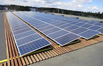 Vuores-telo TAmpere 45 kWp